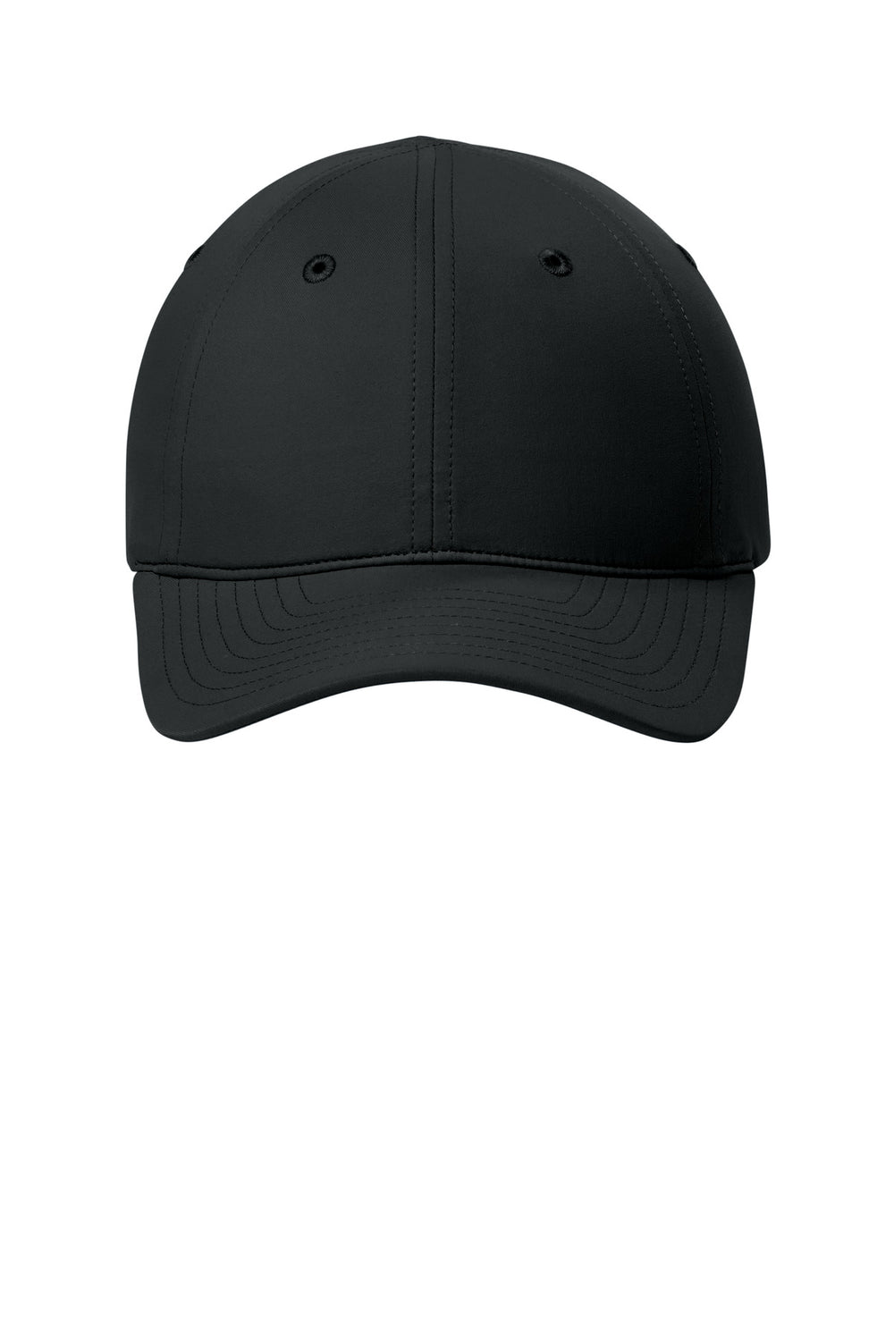 Port Authority All-Day Performance UPF Ponytail Cap C994 — Deep Black — front