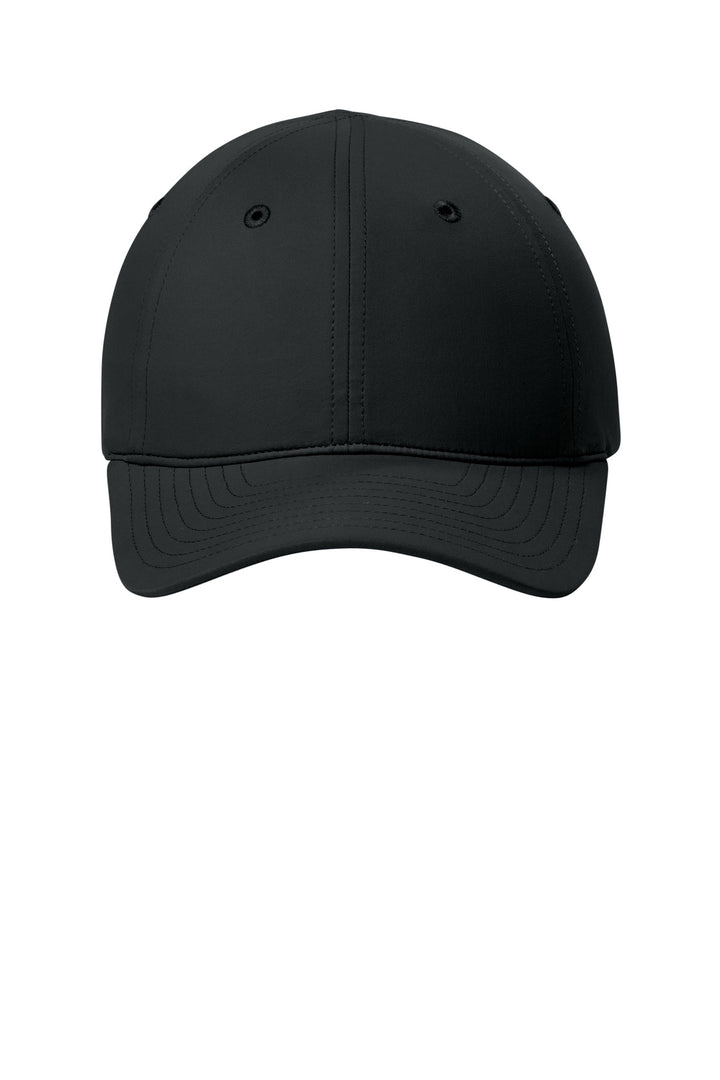 Port Authority All-Day Performance UPF Ponytail Cap C994 — Deep Black — front