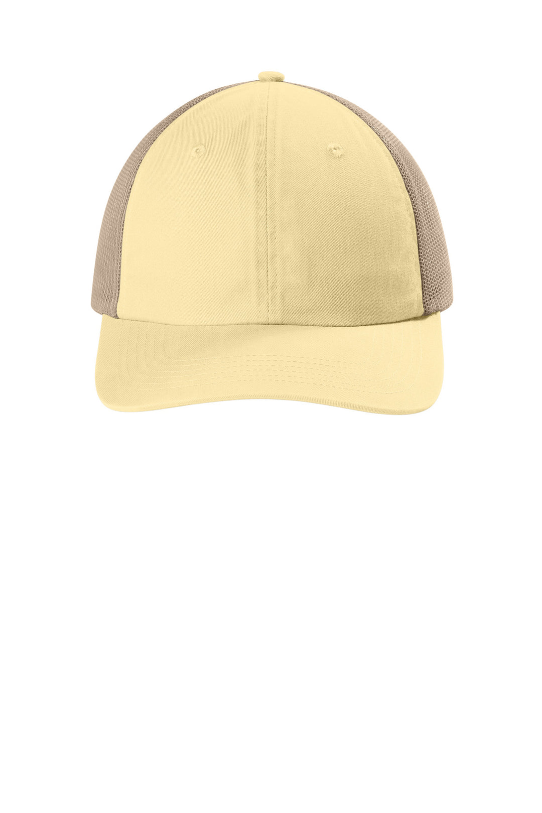 Comfort Colors Sunwashed Trucker Cap CCST0 — Butter — front