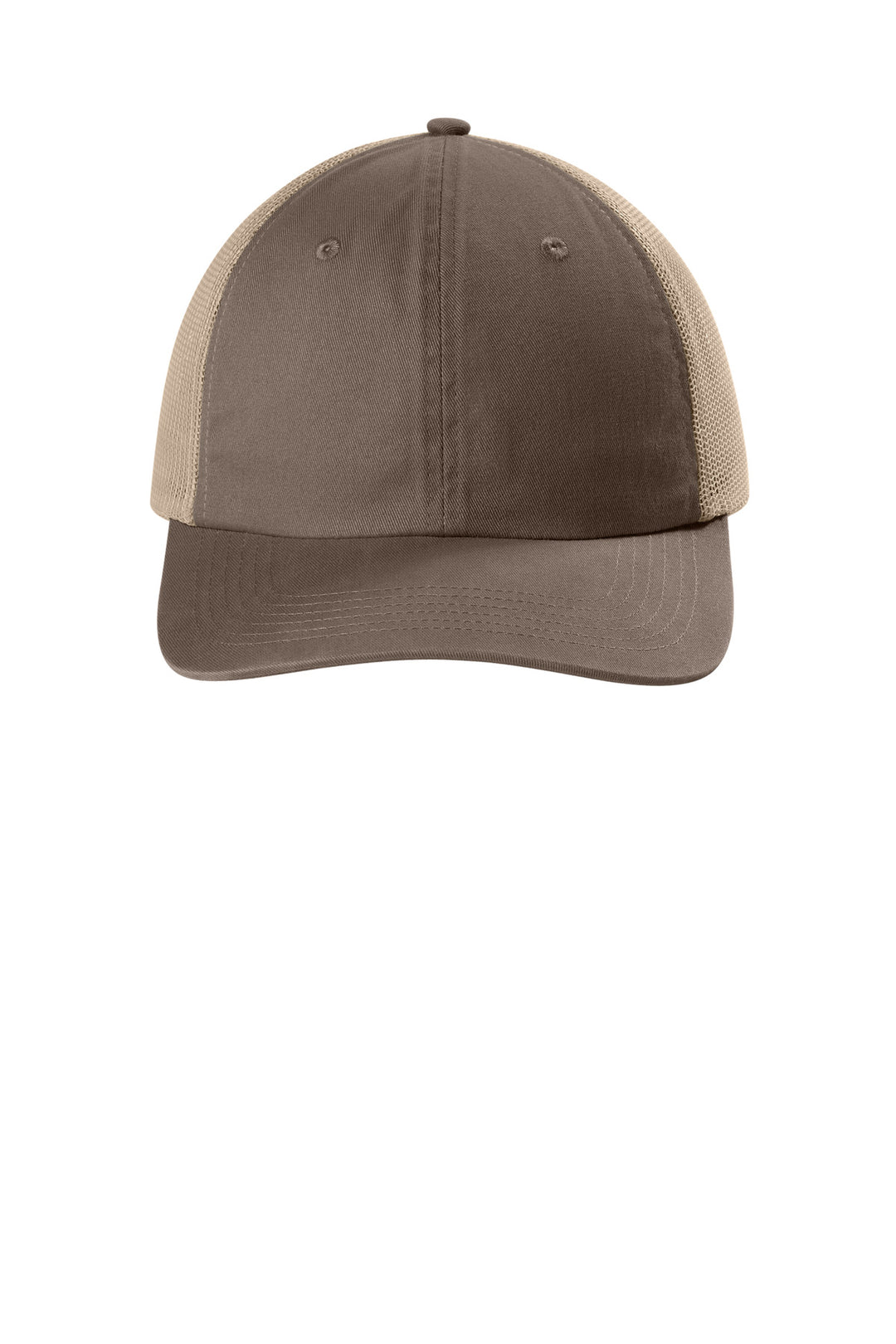 Comfort Colors Sunwashed Trucker Cap CCST0 — Espresso — front