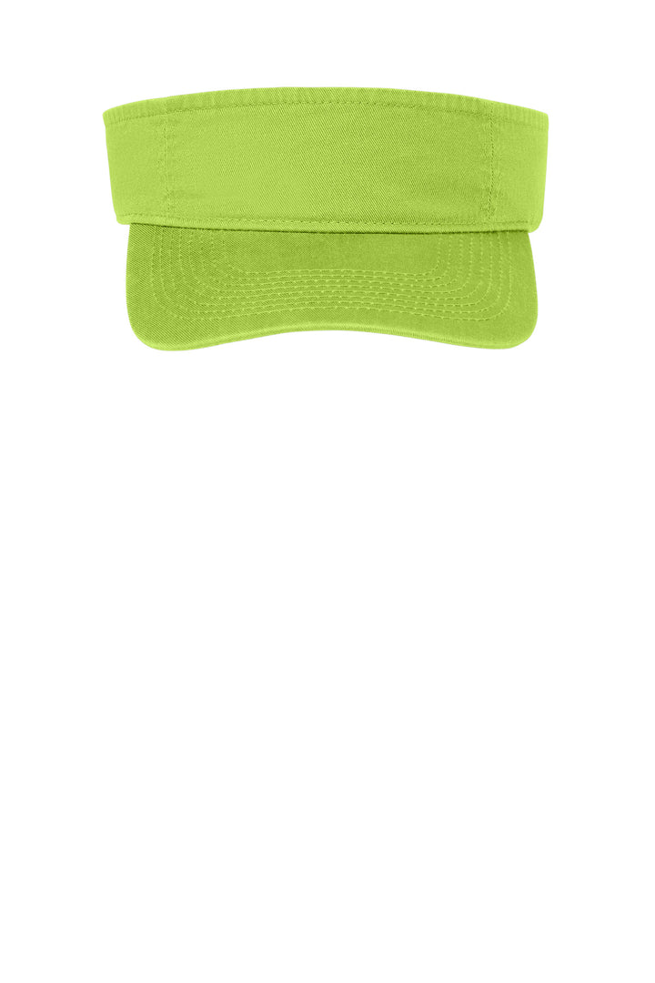 Port Authority Fashion Visor.  CP45 — Green Oasis — front