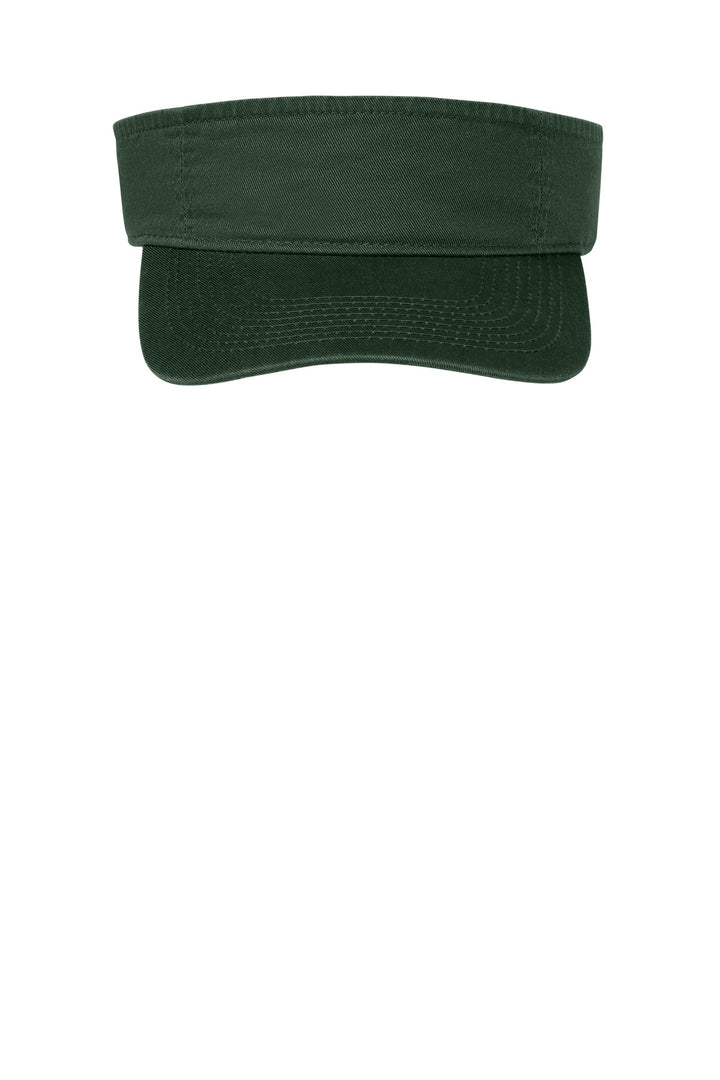 Port Authority Fashion Visor.  CP45 — Hunter — front