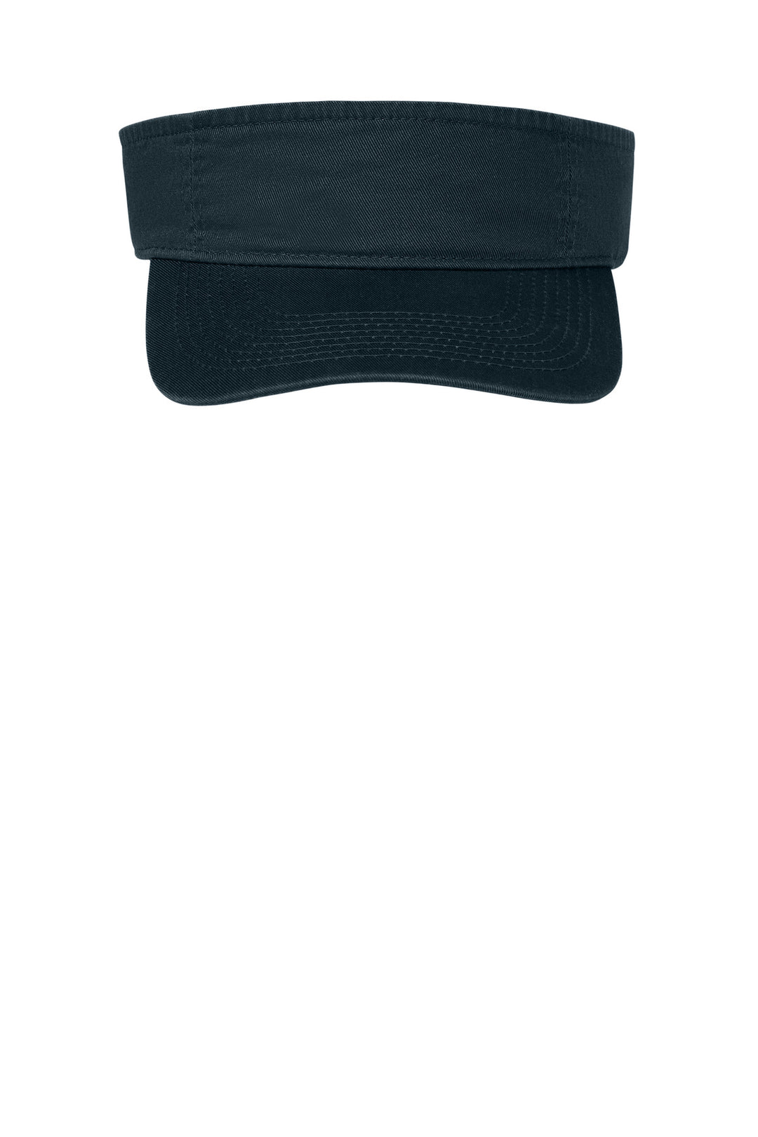 Port Authority Fashion Visor.  CP45 — Navy — front