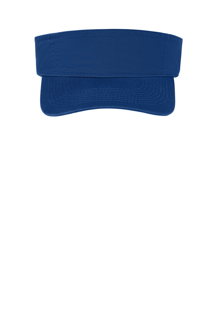 Port Authority Fashion Visor.  CP45 — Royal — front
