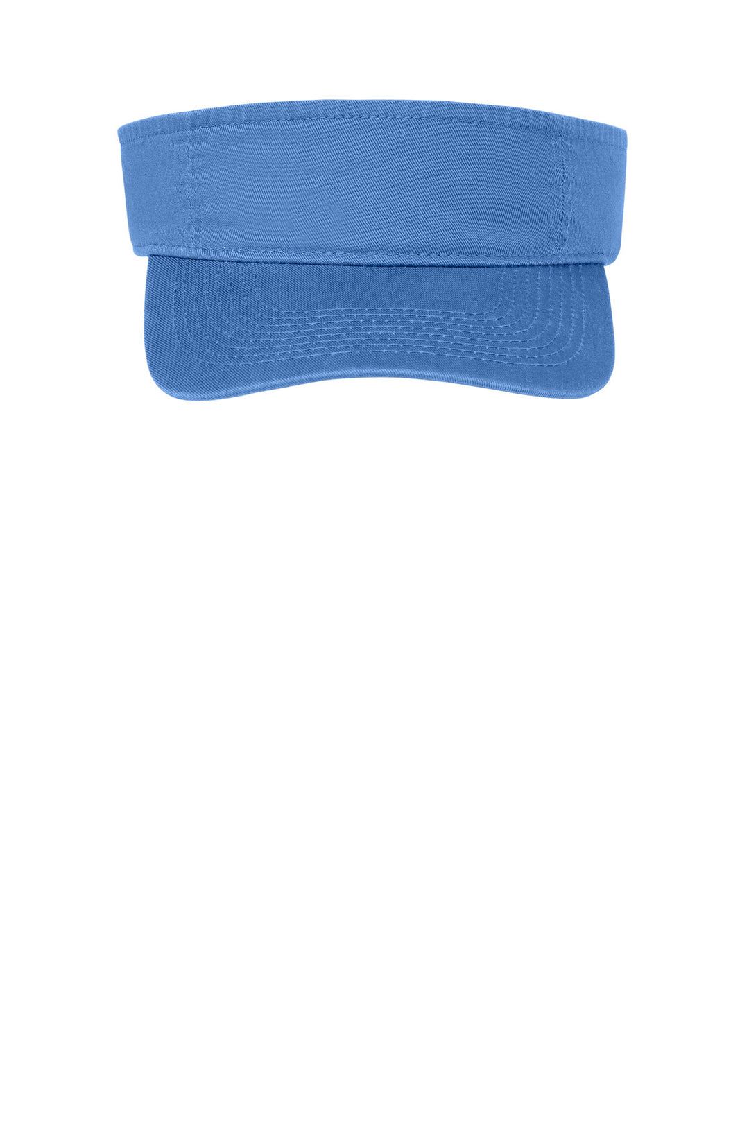 Port Authority Fashion Visor.  CP45 — Ultramarine Blue — front