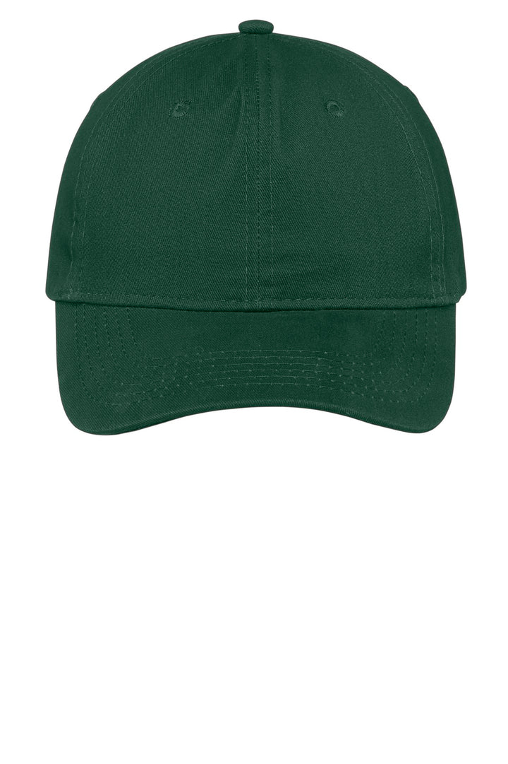 Port Authority Brushed Twill Low Profile Cap.  CP77 — Hunter — front