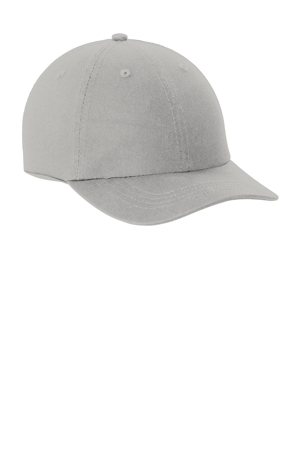 Port Authority Washed Twill Cap.  CP78 — Chrome — front
