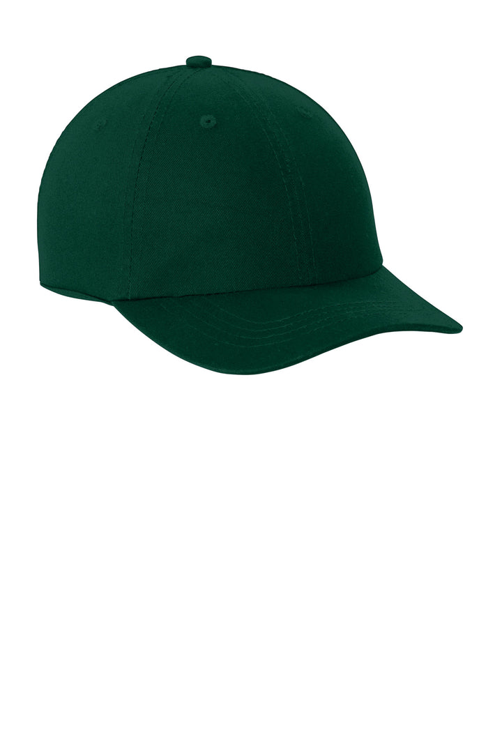 Port Authority Washed Twill Cap.  CP78 — Hunter — front