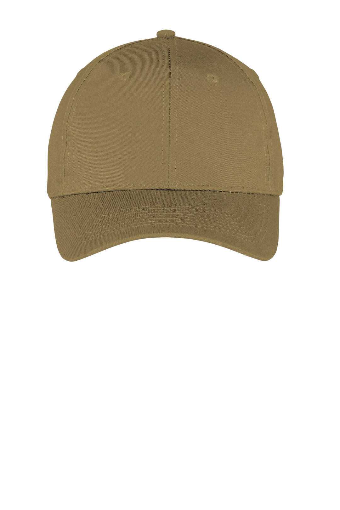 Port Authority Six-Panel Twill Cap.  CP80 — Coyote Brown — front
