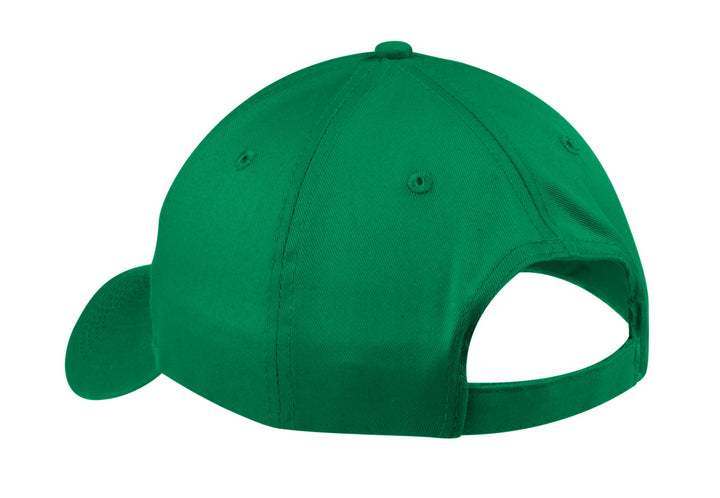Port Authority Six-Panel Twill Cap.  CP80 — Kelly Green — front