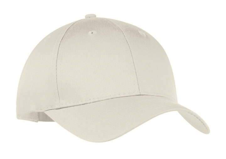 Port Authority Six-Panel Twill Cap.  CP80 — Oyster — front