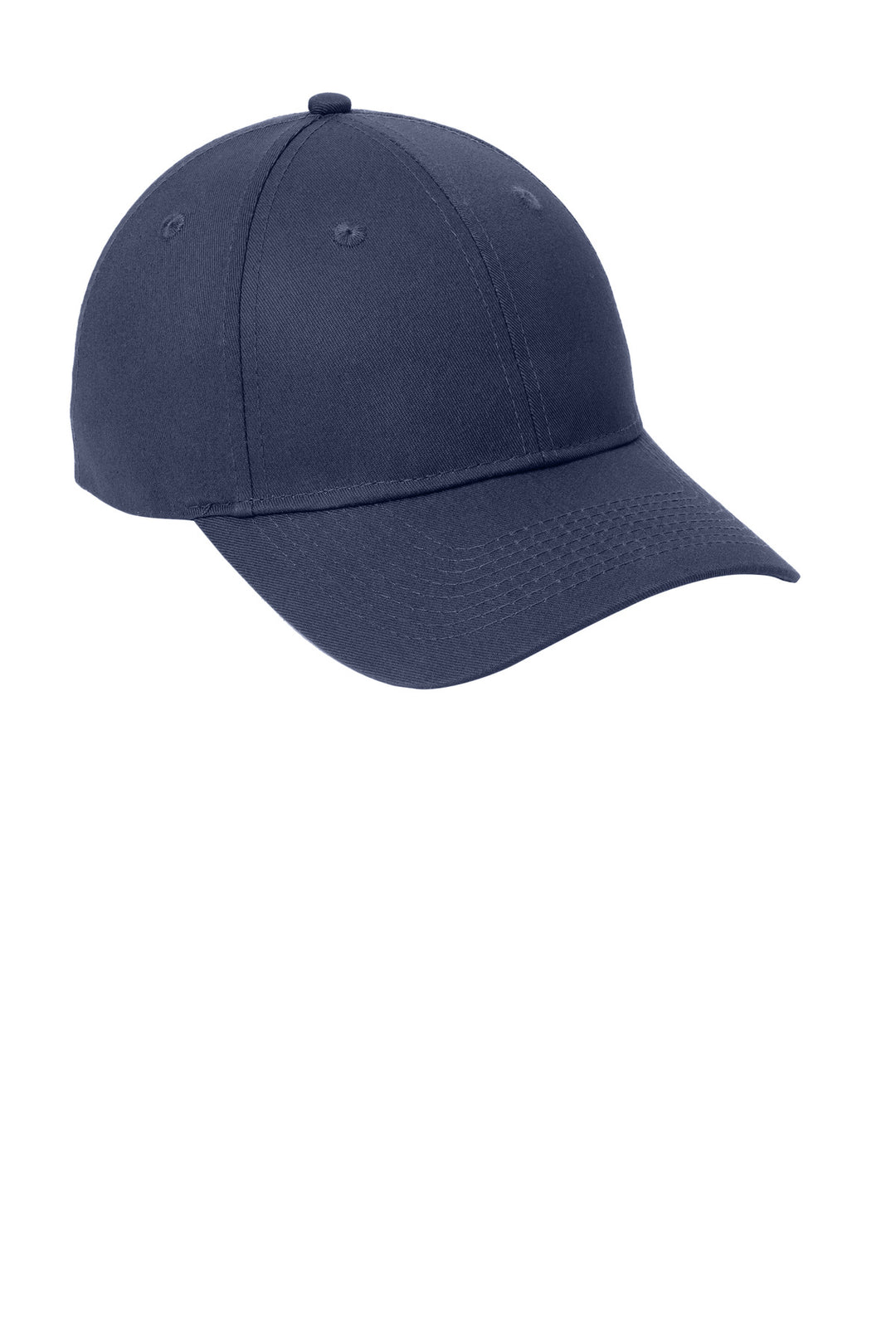 Port Authority Six-Panel Twill Cap.  CP80 — True Navy — front
