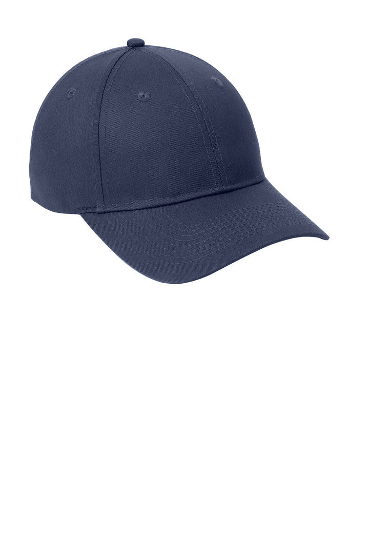 Port Authority Six-Panel Twill Cap.  CP80 — True Navy — front