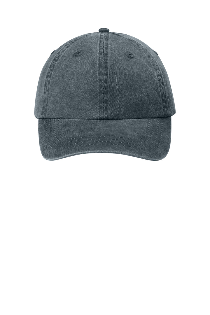 Port Authority Pigment-Dyed Cap.  CP84 — Graphite — front