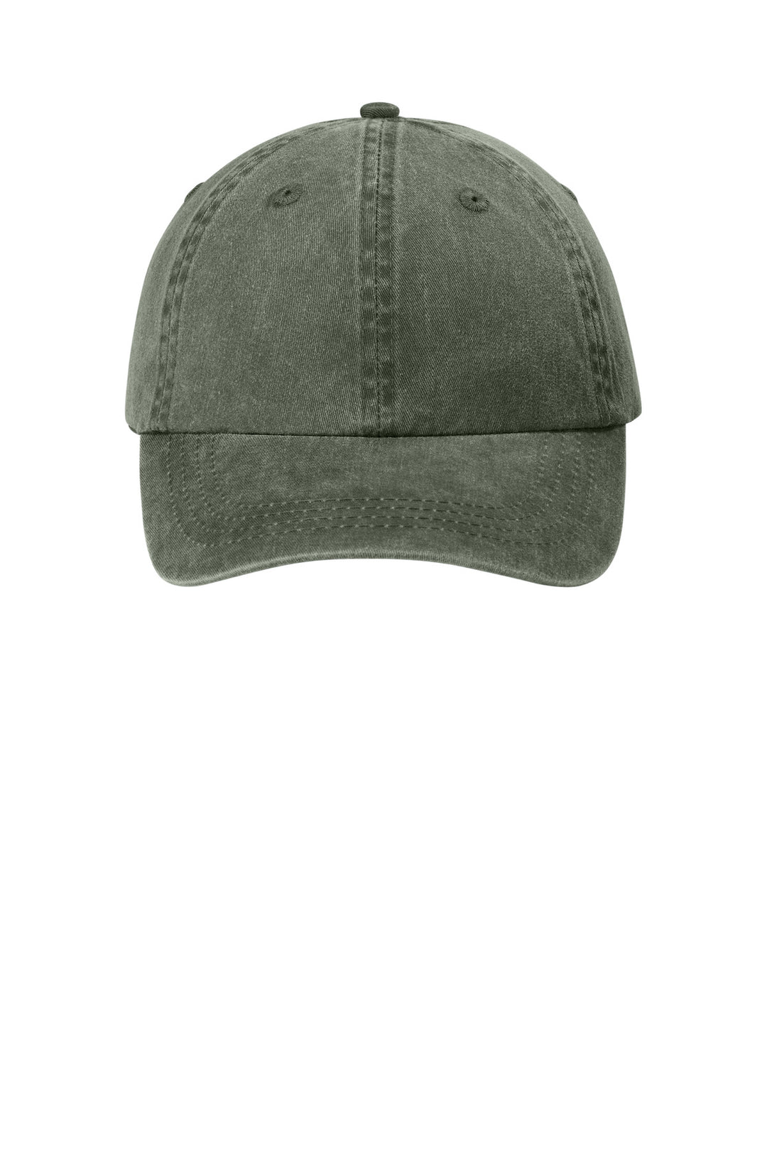 Port Authority Pigment-Dyed Cap.  CP84 — Hunter — front