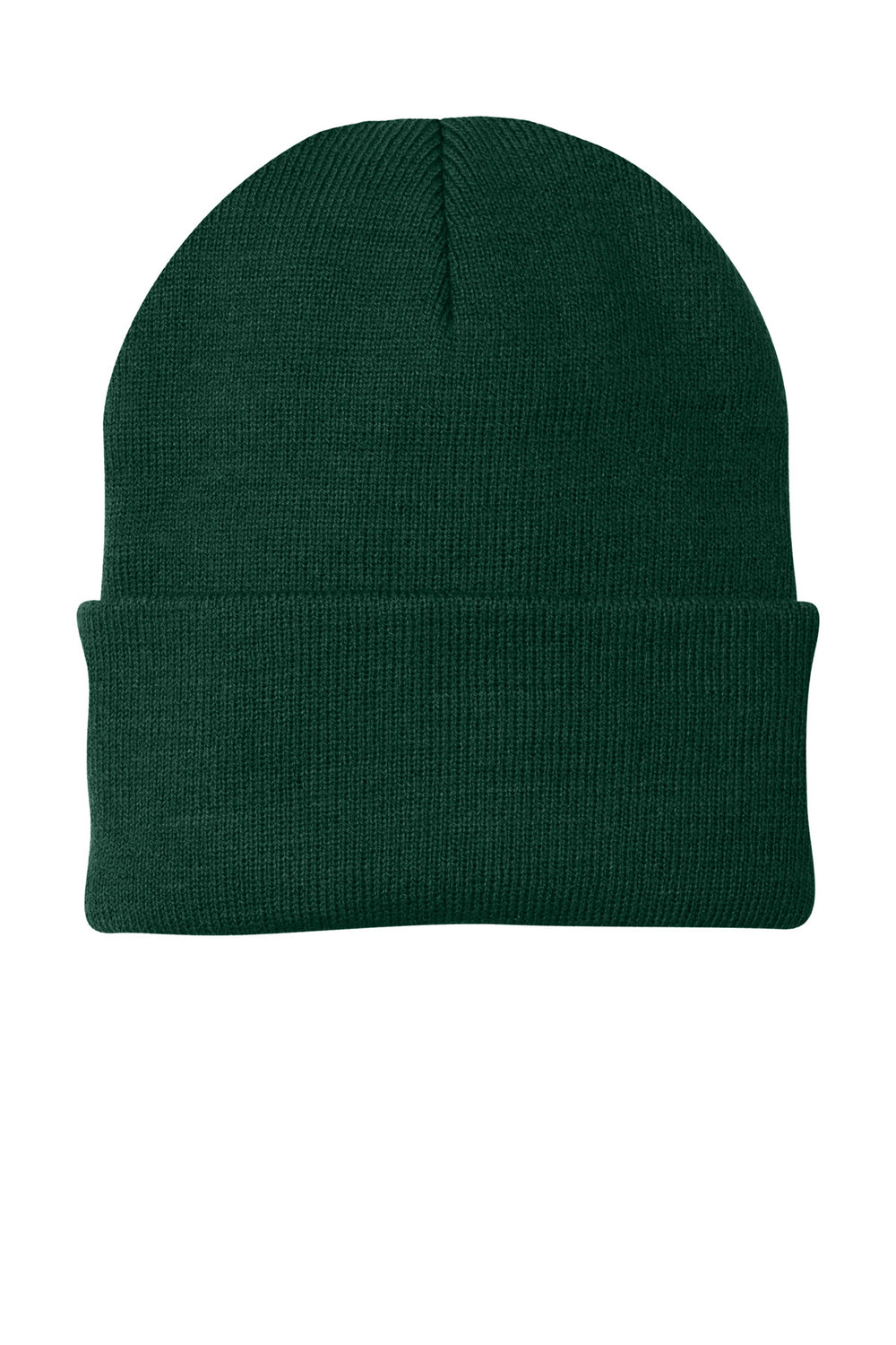 Port Authority Knit Cap.  CP90 — Athletic Green — front
