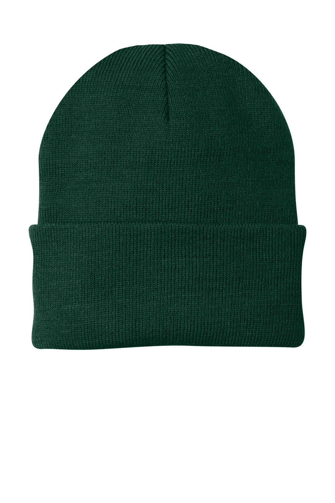 Port Authority Knit Cap.  CP90 — Athletic Green — front