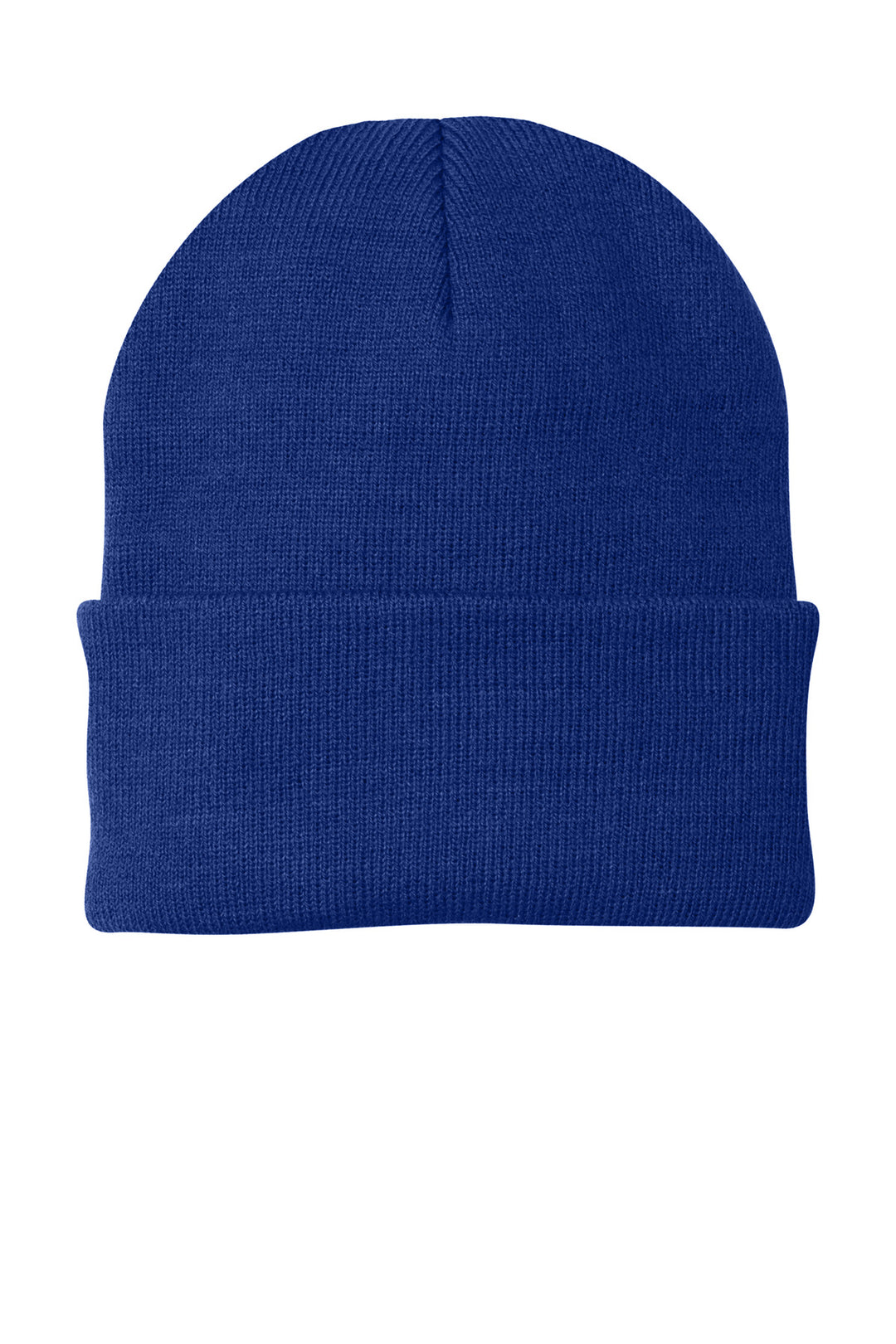 Port Authority Knit Cap.  CP90 — Athletic Royal — front