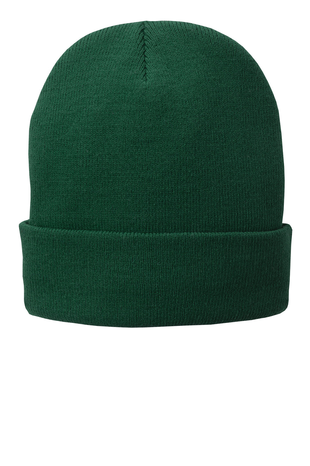 Port Authority Fleece-Lined Knit Cap. CP90L — Athletic Green — front