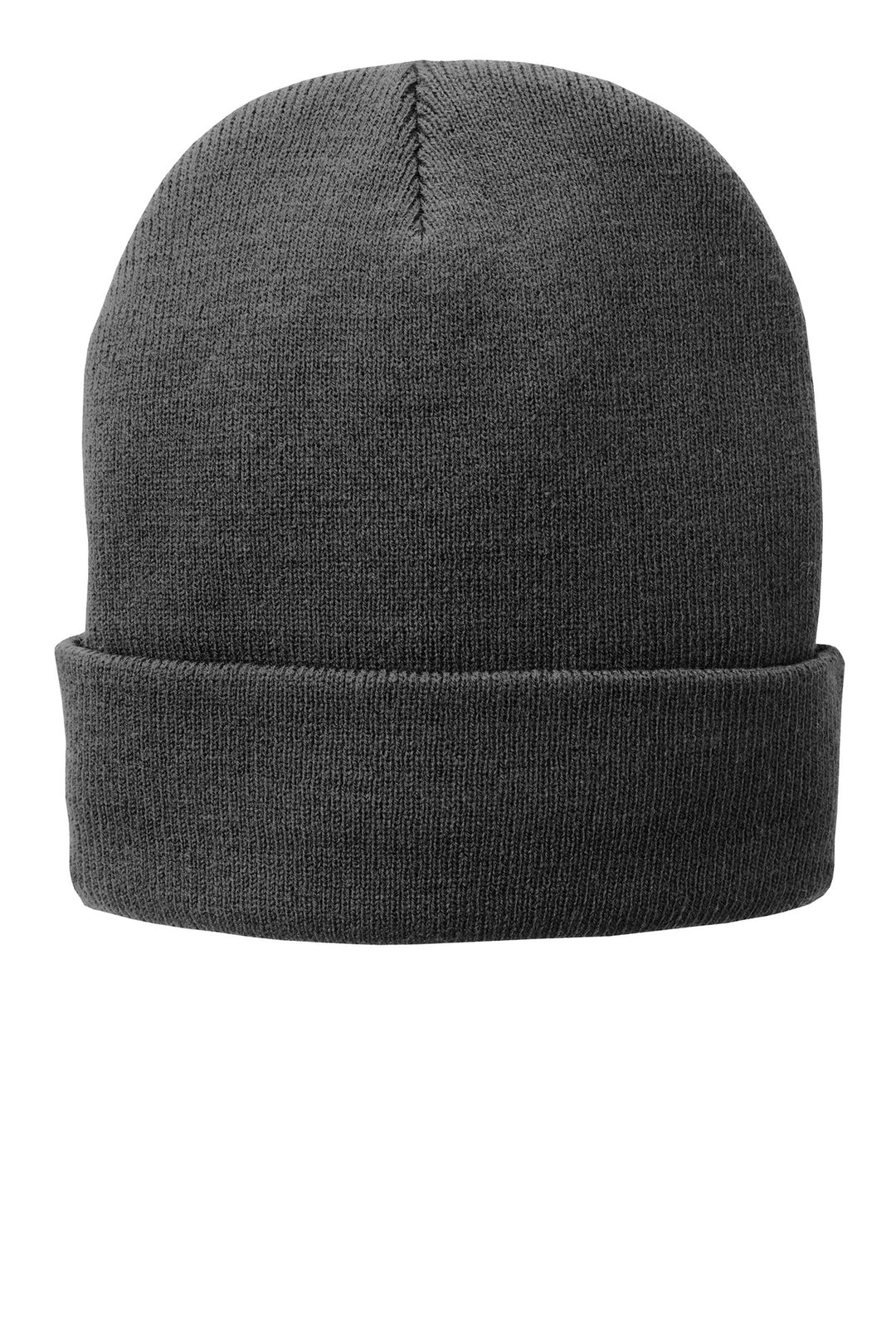Port Authority Fleece-Lined Knit Cap. CP90L — Athletic Oxford — front