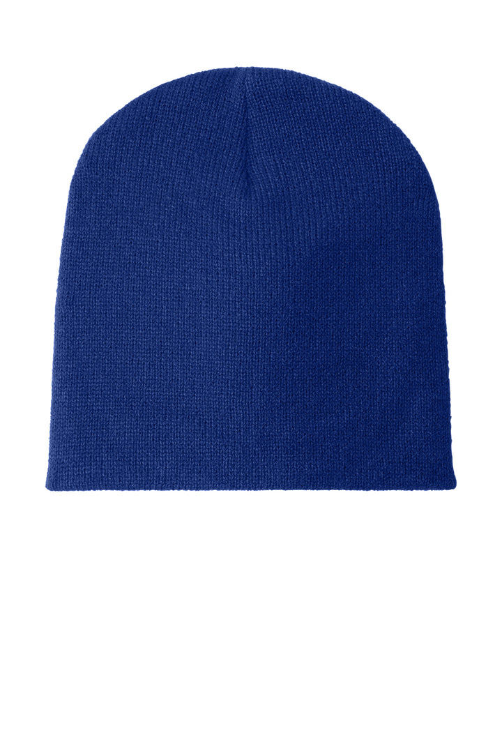 Port Authority Beanie Cap.  CP91 — Athletic Royal — front