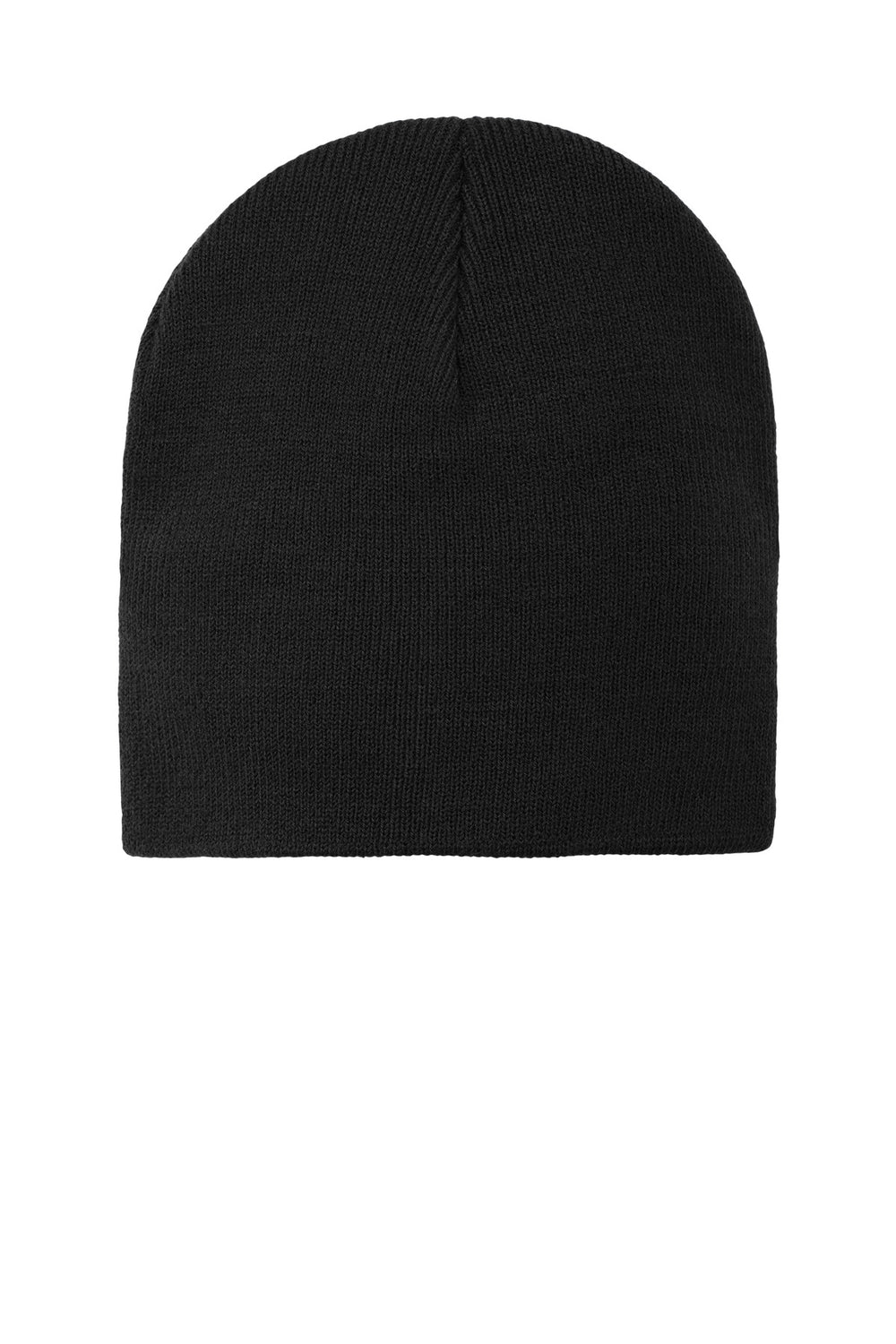 Port Authority Knit Skull Cap.  CP94 — Black — front