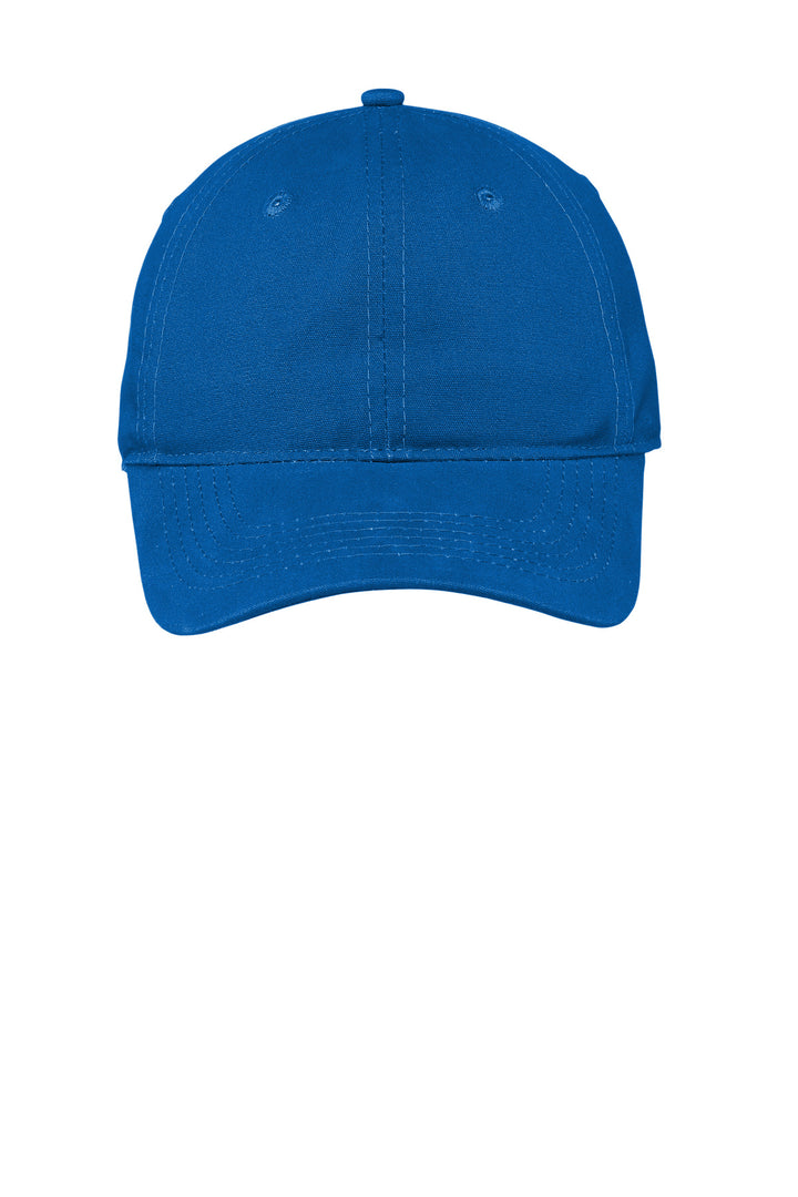 Port Authority Soft Brushed Canvas Cap. CP96 — Royal — front