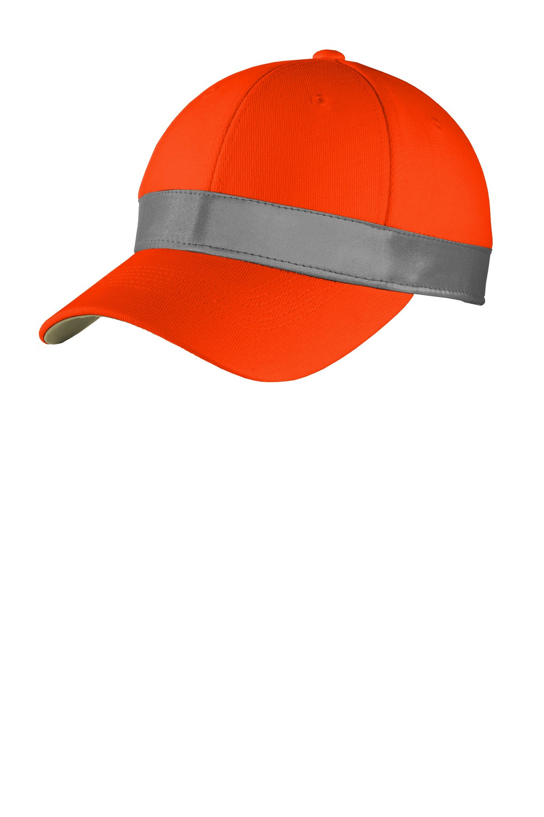 CornerStone  ANSI 107 Safety Cap. CS802 — Safety Orange — front
