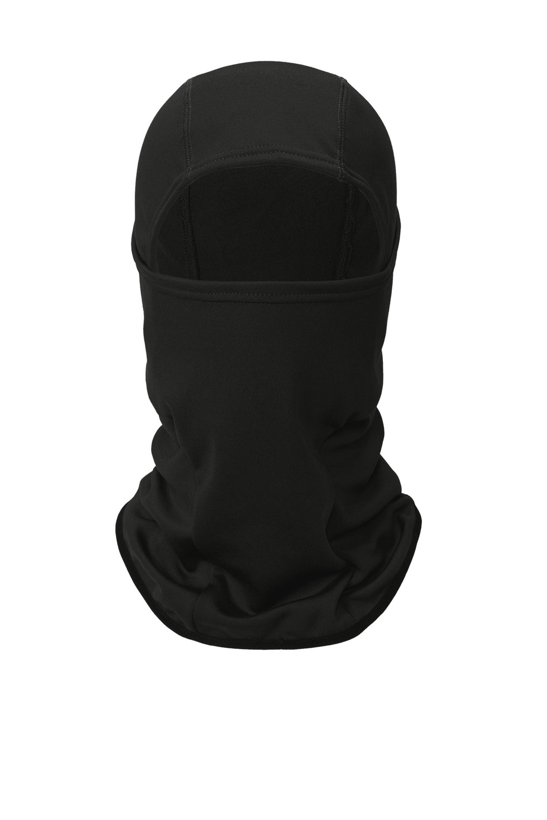 CornerStone Smooth Fleece Face Mask CS820 — Black — front