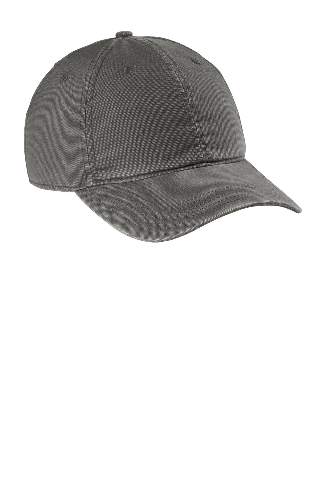 Carhartt Cotton Canvas Cap CT103938 — Gravel — front