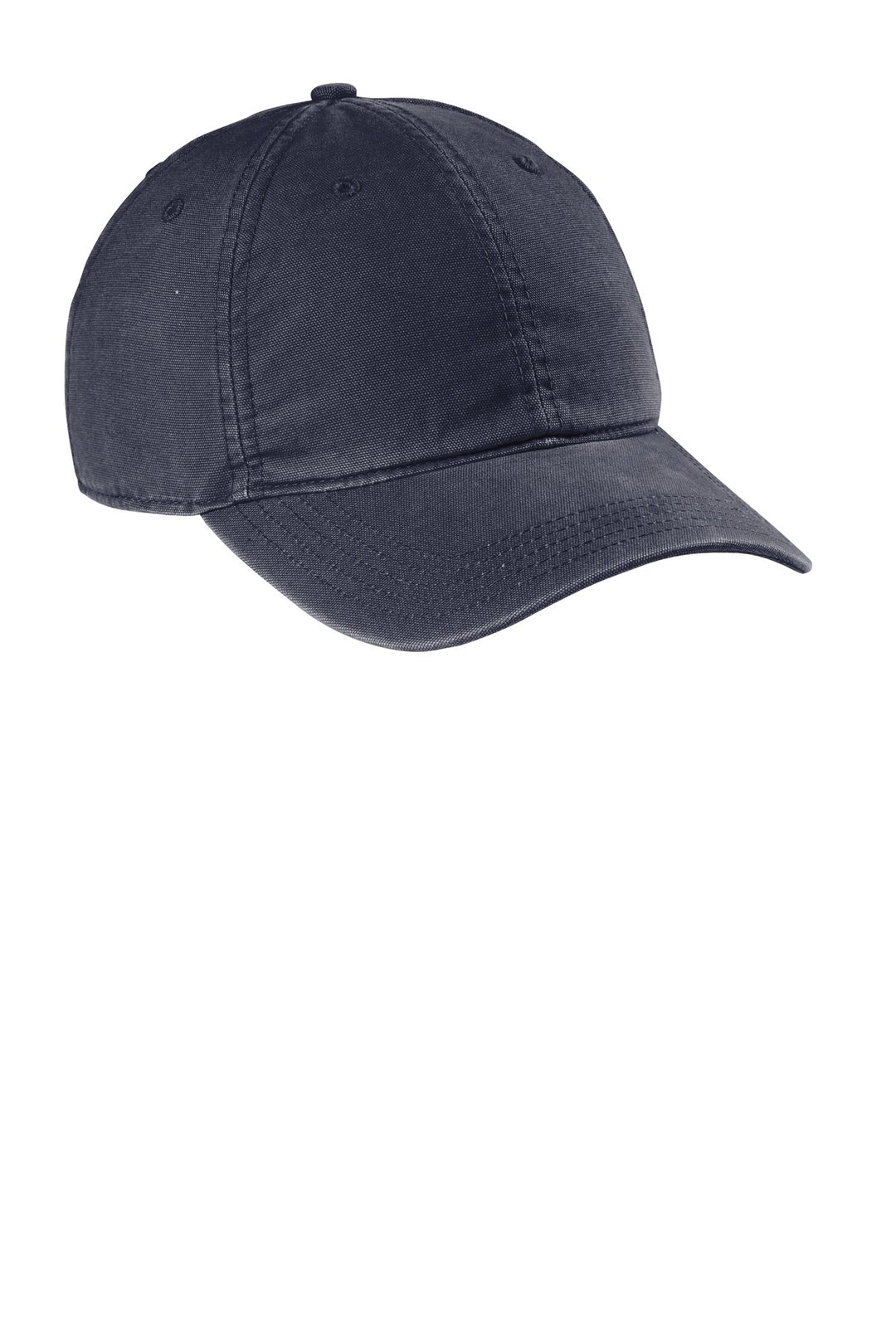 Carhartt Cotton Canvas Cap CT103938 — Navy — front