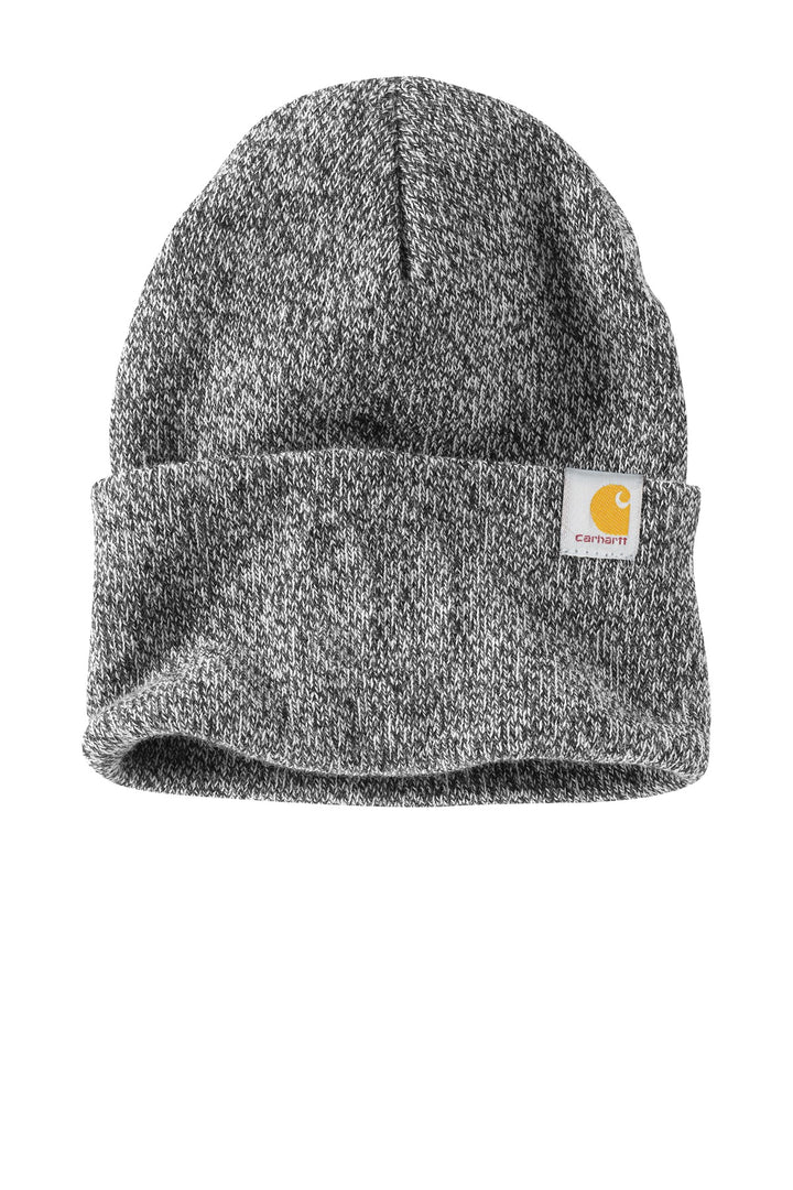 Carhartt Watch Cap 2.0 CT104597 — Black/ White — front