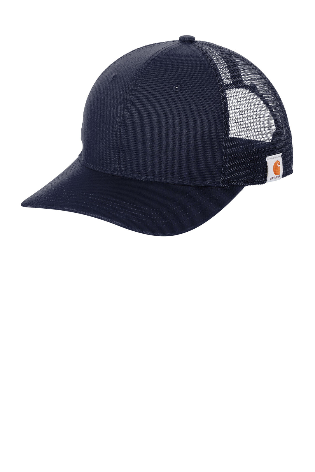 Carhartt Canvas Mesh Back Cap CT105298 — Navy — front