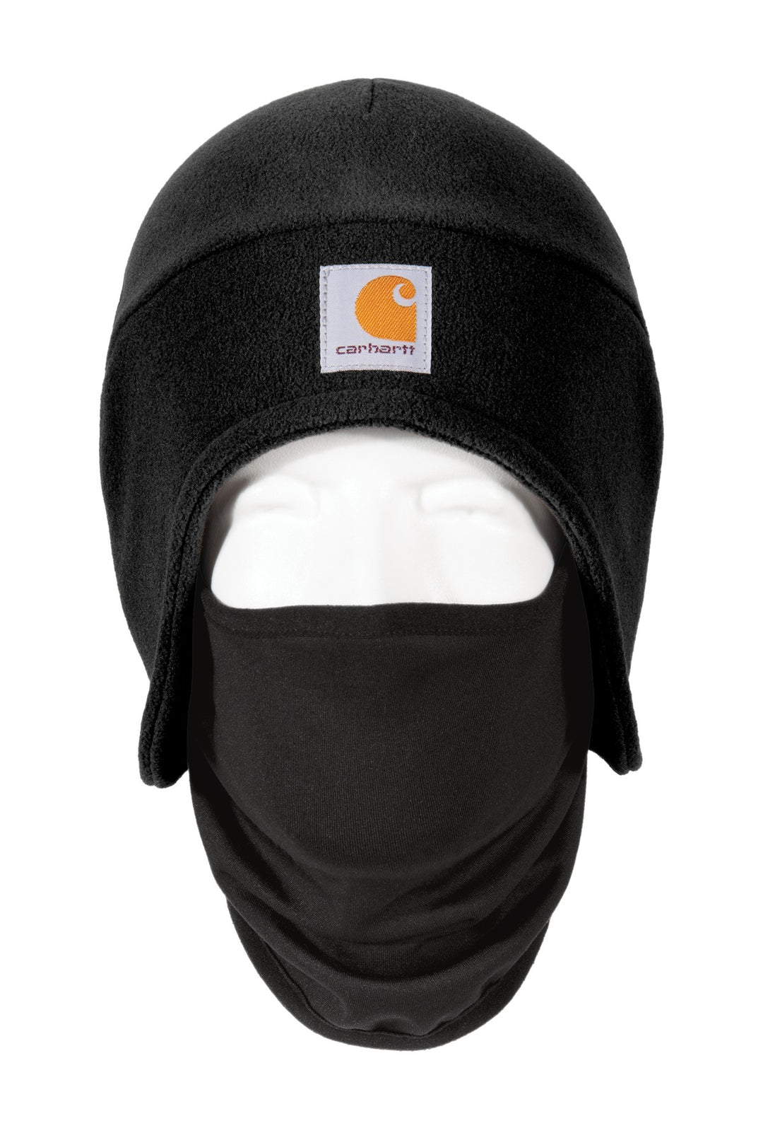 Carhartt  Fleece 2-In-1 Headwear. CTA202 — Black — front