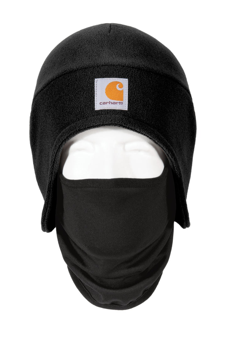 Carhartt  Fleece 2-In-1 Headwear. CTA202 — Black — front