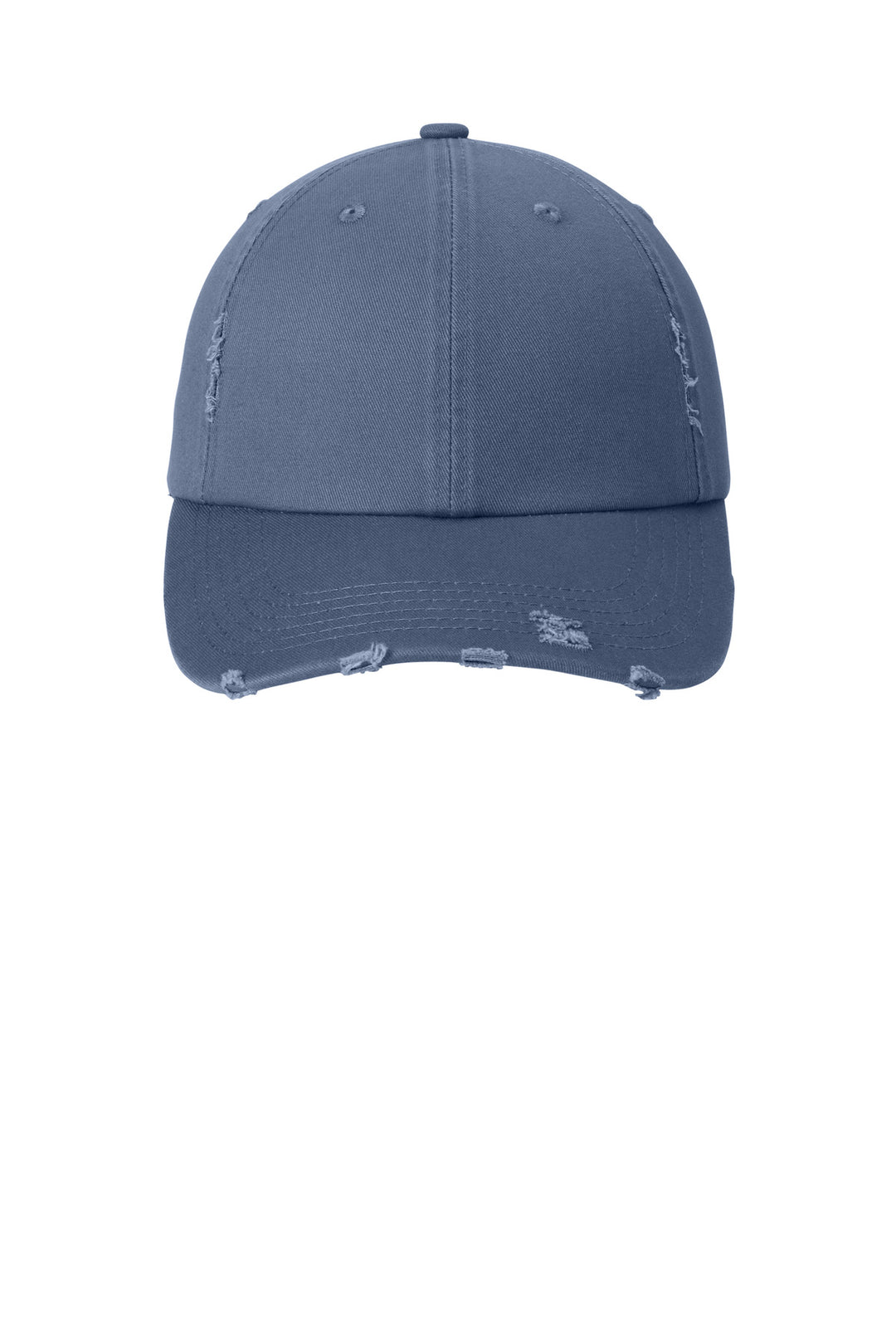 District Distressed Cap. DT600 — Scotland Blue — front