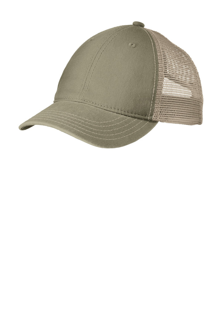 District Super Soft Mesh Back Cap. DT630 — Olive/ Khaki — front