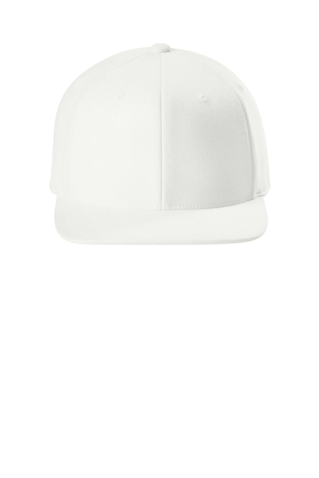 Flexfit 110 Snapback Cap FF110F — White — front