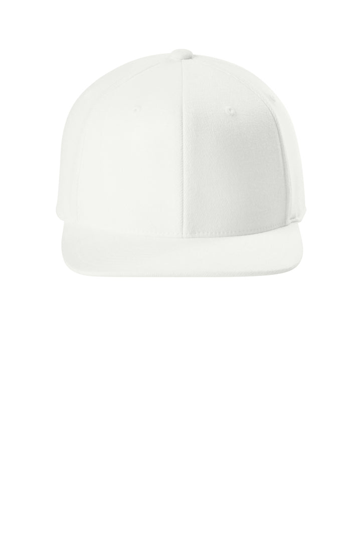 Flexfit 110 Snapback Cap FF110F — White — front