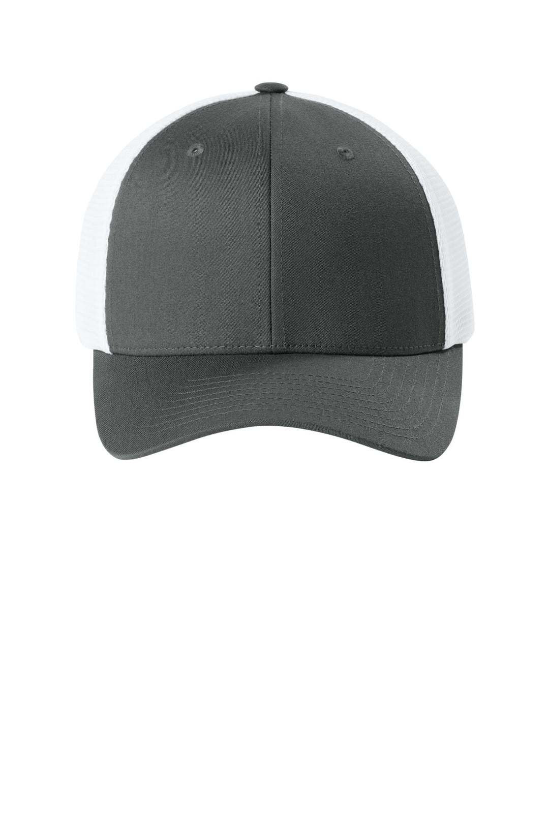 Flexfit 110 Mesh Cap FF110M — Charcoal/ White — front