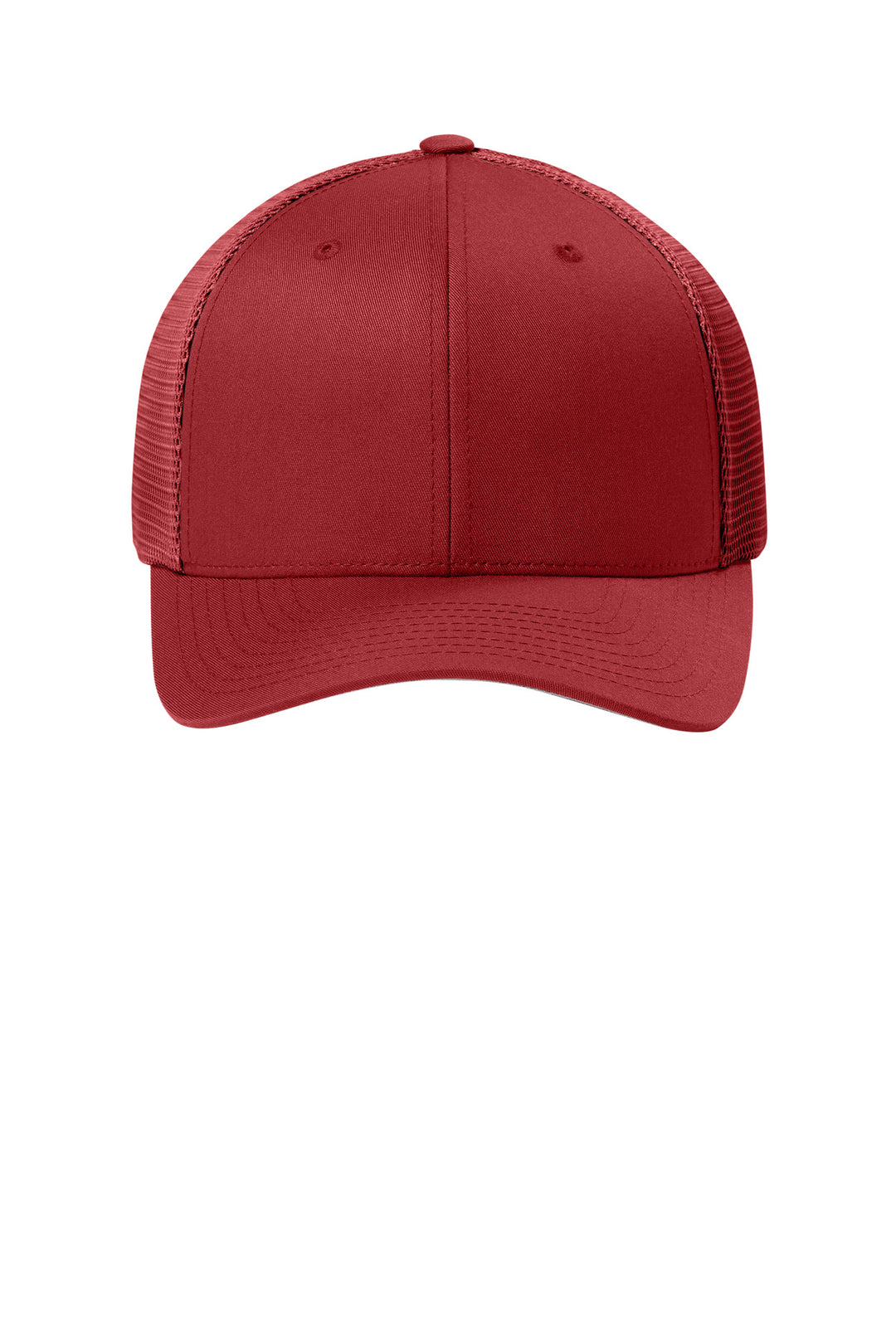 Flexfit 110 Mesh Cap FF110M — Red — front