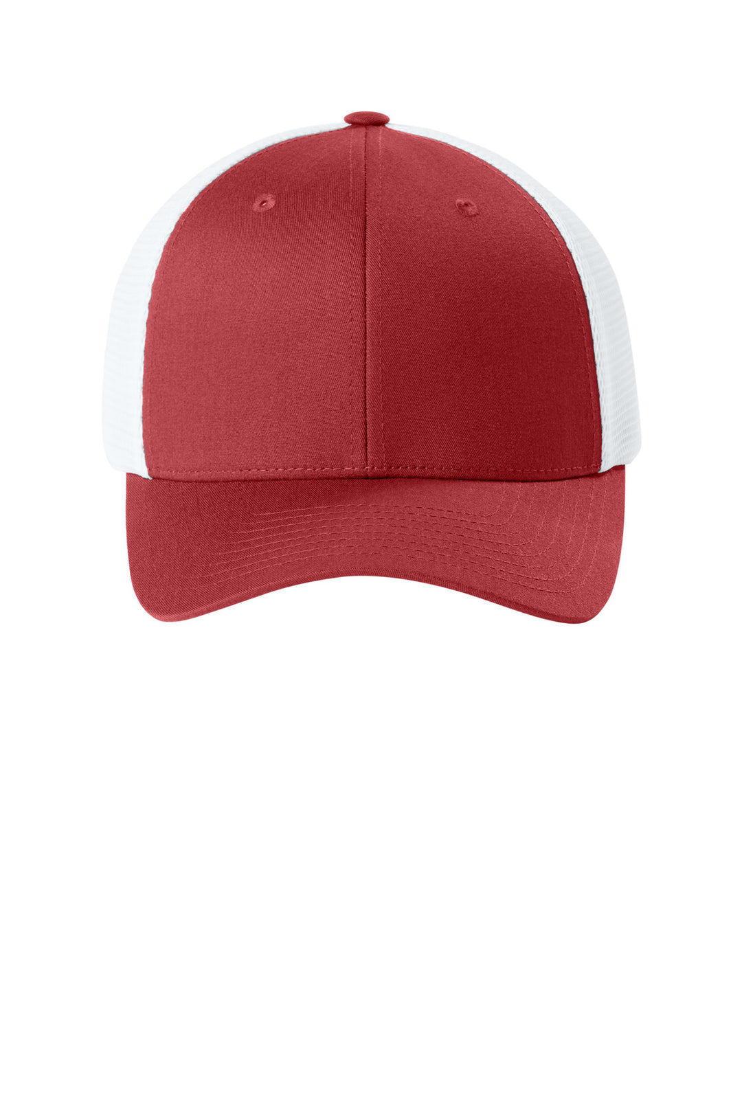 Flexfit 110 Mesh Cap FF110M — Red/ White — front