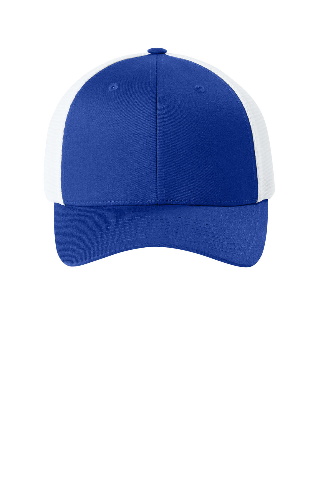 Flexfit 110 Mesh Cap FF110M — Royal/ White — front