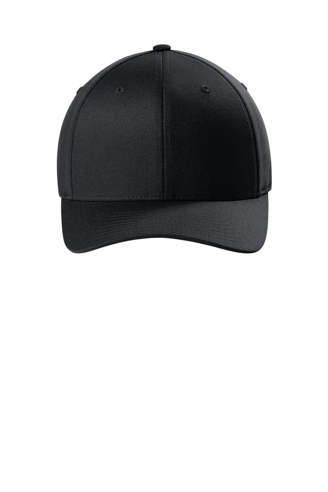 Flexfit V-Flexfit Cotton Twill Cap FF5001 — Black — front