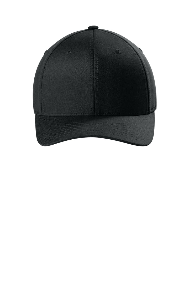 Flexfit V-Flexfit Cotton Twill Cap FF5001 — Black — front