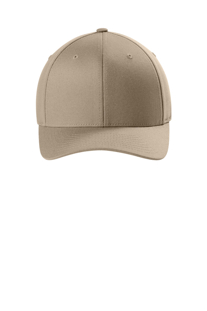 Flexfit V-Flexfit Cotton Twill Cap FF5001 — Khaki — front