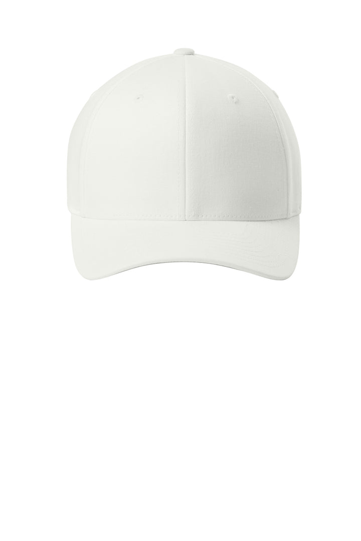 Flexfit V-Flexfit Cotton Twill Cap FF5001 — White — front