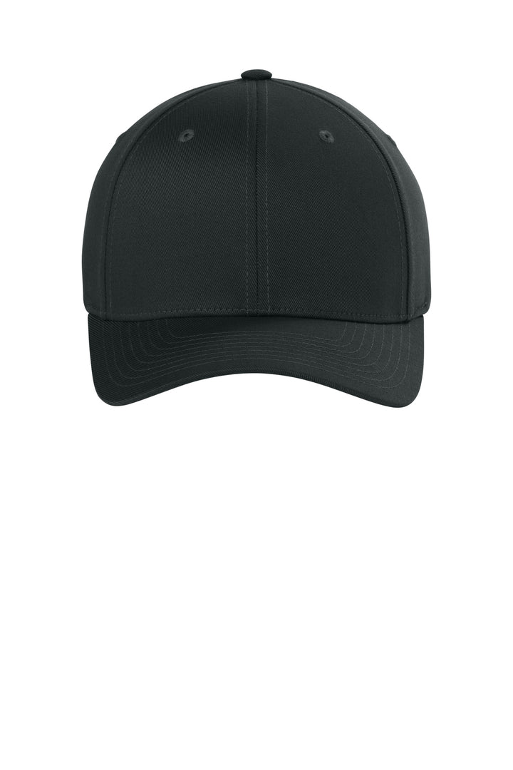 Flexfit Wooly Combed Cap FF6277 — Black — front