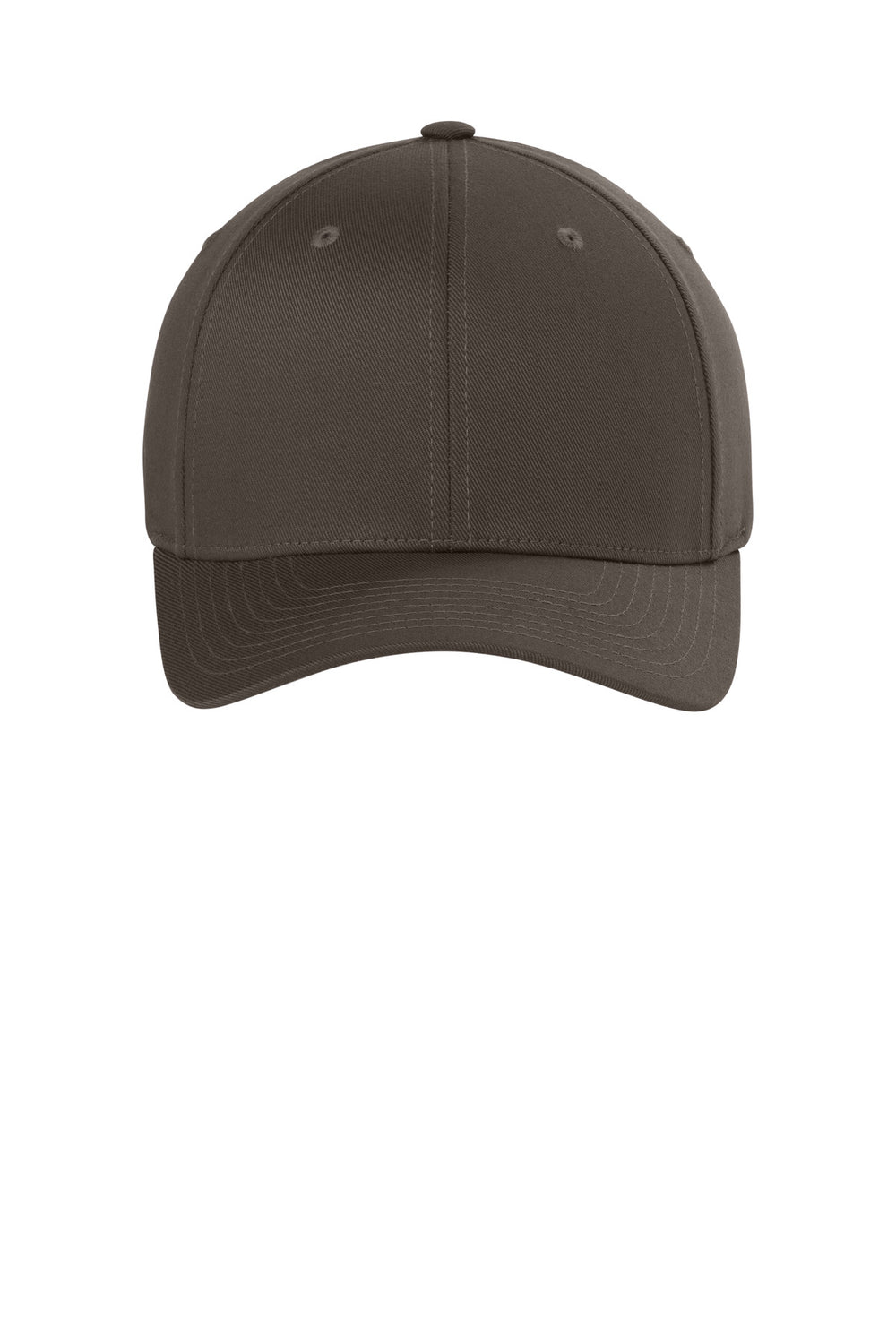 Flexfit Wooly Combed Cap FF6277 — Brown — front