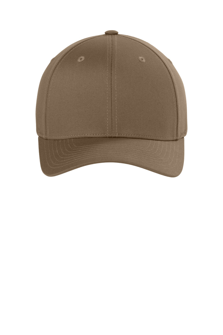Flexfit Wooly Combed Cap FF6277 — Coyote Brown — front